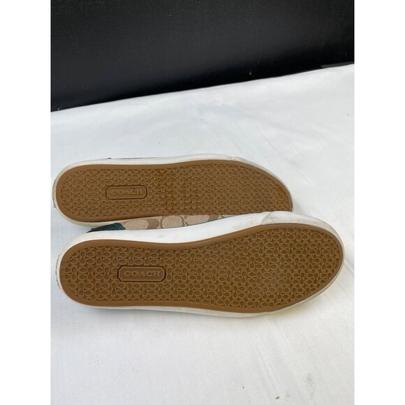 Coach Barrett Women's Canvas Sneakers / Shoes Size 9B SKU 4245 - Picture 7 of 8